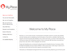 Tablet Screenshot of myplace.org.au